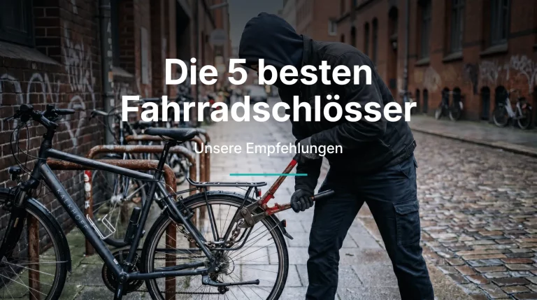 Beitragsbild zum Vergleich der fünf besten Fahrradschlösser gegen Fahrraddiebstahl | Alltagssicherheit