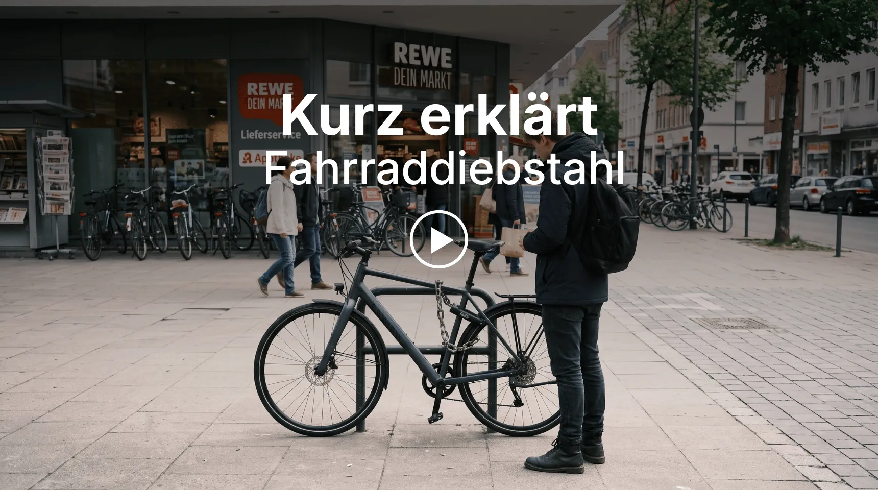 Fahrrad vor Diebstahl schützen – Kurz erklärt zum Fahrraddiebstahlschutz