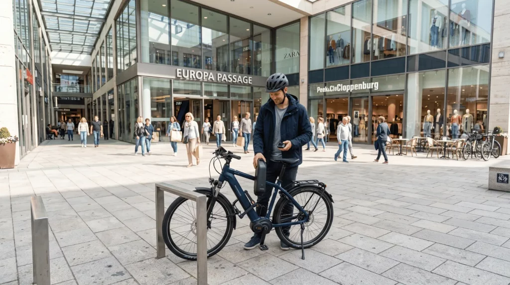 Fahrrad vor Diebstahl schützen und abnehmbaren E-Bike-Akku mitnehmen