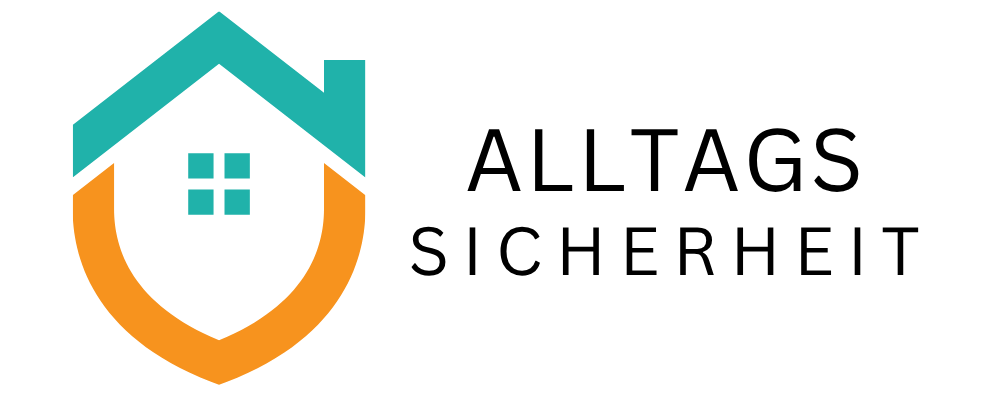 Logo von Alltagssicherheit – Schild mit Hausdach als Symbol für Sicherheit im Alltag | Alltagssicherheit